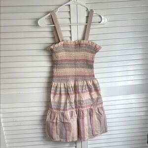Striped Pink and Cream women’s Dress